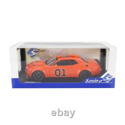 2023 Dodge Challenger R/t Scat Pack'n 01 Dukes Of Hazzard' Orange 118 Scale