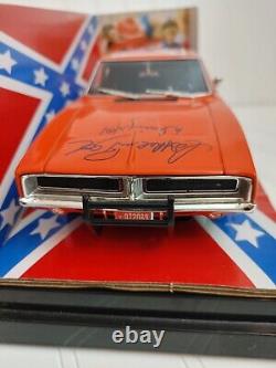 23 Year Time Capsule Dukes Of Hazard Die Cast Race Car Daisey Signed, Boom