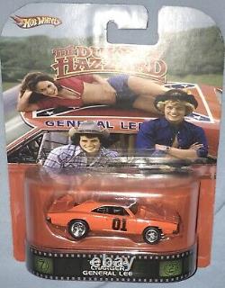 69 CHARGER Custom Hot Wheels Retro Dukes of Hazzard Series 2 withReal Riders