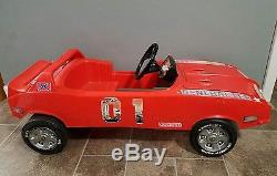 80's Dukes of Hazzard General Lee Pedal Car / Pedals & Sounds Work