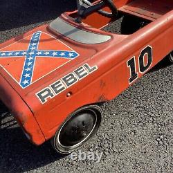 AMF Vintage Dukes of Hazzard Steel Pedal Car, Great Find