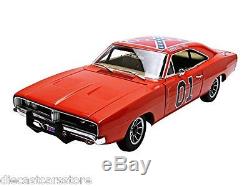 AUTO WORLD 118 DODGE CHARGER 1969 GENERAL LEE DUKES OF HAZZARD AMM964 SEALED