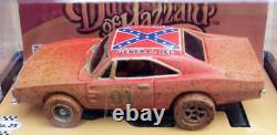 AW Dukes of Hazzard General Lee DIRTY MUD Slot Car Dodge Charger Flag Case