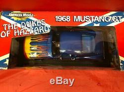 American Muscle 118 ERTL 1968 Cooter's Ford Mustang GT 00 The Dukes of Hazzard
