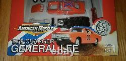 American Muscle 1969 Charger General Lee The Dukes Of Hazzard Diecast Model Kit