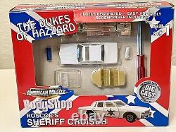American Muscle Body Shop ROSCOE'S SHERIFF CRUISER The Dukes Hazzard 164 Ertl