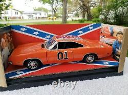 American Muscle Dukes Of Hazzard 1969 Dodge Charger General Lee 118 Die Cast