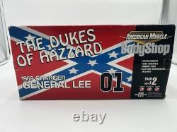 American Muscle Dukes of Hazzard General Lee 1969 Charger Bodyshop 1/18 Scale