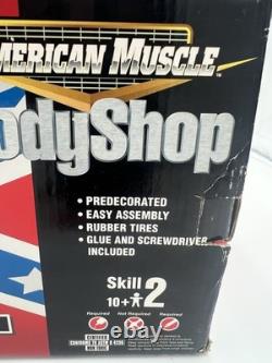 American Muscle Dukes of Hazzard General Lee 1969 Charger Bodyshop 1/18 Scale