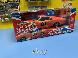 American Muscle Ertl Dukes Of Hazzard 1969 Charger The General Lee 118 & 164