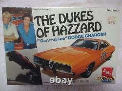 Amt Ertl Dukes Of Hazzard General Lee Dodge Charger 125 Model Kit Sealed 1997