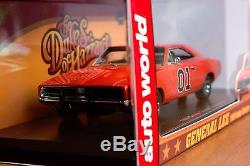 Auto World 1/43 Dodge Charger 1969 General Lee Dukes of Hazzard