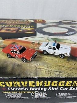 Auto World Dukes Of Hazzard Curvehuggers Slot Car Set, Rare, Complete Set