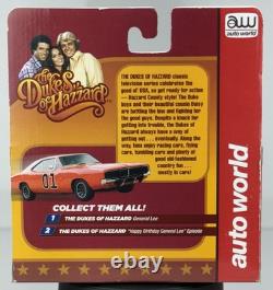 Auto World Dukes of Hazzard 69 Charger General Lee HO Slot Car #SC274/48 NEW