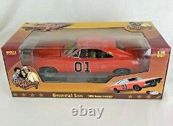 Auto World Silver Screen 1969 Dodge Charger Dukes Of Hazzard General Lee Amm964