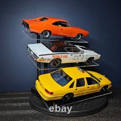 AutoWorld & UT? X3 Diecast 118 Dodge Charger 1969 Chevrolet Caprice Sideshow