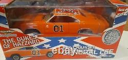 Autographed! The Dukes of Hazzard General Lee 118 Scale Diecast / American