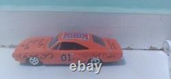 Autographed dukes of hazzard general lee toy car