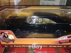 Autoworld 118 1969 Dodge Charger Dukes Of Hazzard General Lee Orange & Black