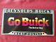 Buick Dealership License Plate Frame Gs Gsx Stage 1 455 1970 Reynolds Nos 71 72