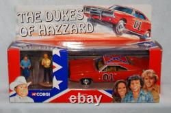 CORGI THE DUKES OF HAZZARD 1/36 DODGE CHARGER with HAND PAINTED METAL FIGURES