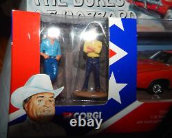 CORGI THE DUKES OF HAZZARD 1/36 DODGE CHARGER with HAND PAINTED METAL FIGURES