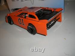 CUSTOM ADC Dukes of Hazzard General Lee Lucas Oil Outlaw Late Model Dirt Car