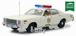 Car Police Plymouth Fury Rosco Sheriff Make Moi Fearless 1/18 Dukes of Hazzard