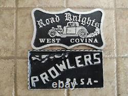 Car club plaques plates many available just ask thank you have a great day