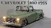 Chevrolet 3100 Pickup 1955 Diecast Custom Bandit Garage