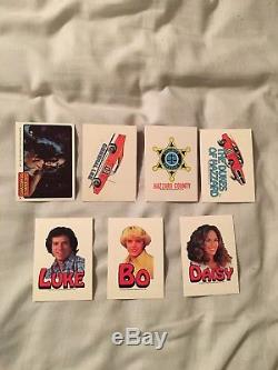 Complete Donruss 1980-1983 Dukes Of Hazzard Series 1-3 Trading Cards Sets