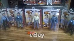 Complete Set of 9 Dukes of Hazzard 08 Inch Action Figures Series 1,2,3 All new