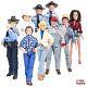 Complete Set Of 9 Dukes Of Hazzard 8 Inch Action Figures Series 1 & 2 (loose)