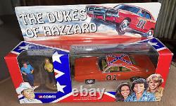 Corgi CC05301 Dukes of Hazzard Dodge Charger & Figures Rare Kept In Box Mint