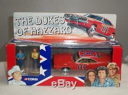 Corgi Cc05301 Dukes Of Hazzard General Lee Dodge Charger Model Car + Figures