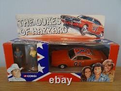 Corgi The Dukes Of Hazzard Dodge Charger Red Car & Figures Model Cc05301 136