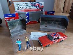 Corgi The Dukes of Hazzard 1969 Dodge General Lee Inc Bo & Luke Figures. TV Show