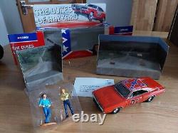 Corgi The Dukes of Hazzard 1969 Dodge General Lee Inc Bo & Luke Figures. TV Show