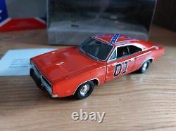 Corgi The Dukes of Hazzard 1969 Dodge General Lee Inc Bo & Luke Figures. TV Show