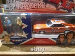 Corgi Toys CC05301 Dukes Of Hazzard, Dodge Charger With 2 Figures Collectors Set