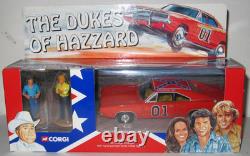 Corgi Toys The Dukes Of Hazzard With Metal Figure Of'bo & Luke Duke' Mib