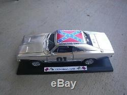 Custom Chrome Style Dukes Of Hazzard 1969 Charger The General Lee 118 Scale
