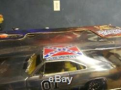 DUKES OF HAZZARD GENERAL LEE 1969 69 Dodge Charger 1/18 CHROME CHASE Mopar Flag