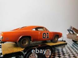 DUKES OF HAZZARD GENERAL LEE / 1969 Dodge Charger/ Tow Truck Hauler/ See Details