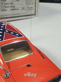 Danbury Mint 1969 Charger The General Lee Dukes of Hazzard County Coup Orange