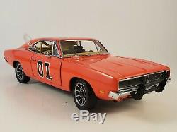 Danbury Mint 1969 Dodge Charger R/T General Lee 01 with Paperwork 124 NEW