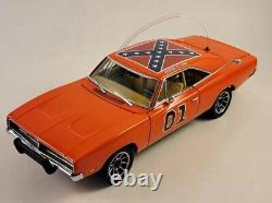 Danbury Mint 1969 Dodge Charger R/T THE GENERAL LEE 01 with Paperwork 124 L@@K