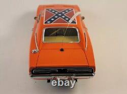 Danbury Mint 1969 Dodge Charger R/T THE GENERAL LEE 01 with Paperwork 124 L@@K