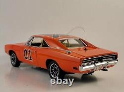 Danbury Mint 1969 Dodge Charger R/T THE GENERAL LEE 01 with Paperwork 124 L@@K