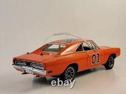 Danbury Mint 1969 Dodge Charger R/T THE GENERAL LEE 01 with Paperwork 124 L@@K